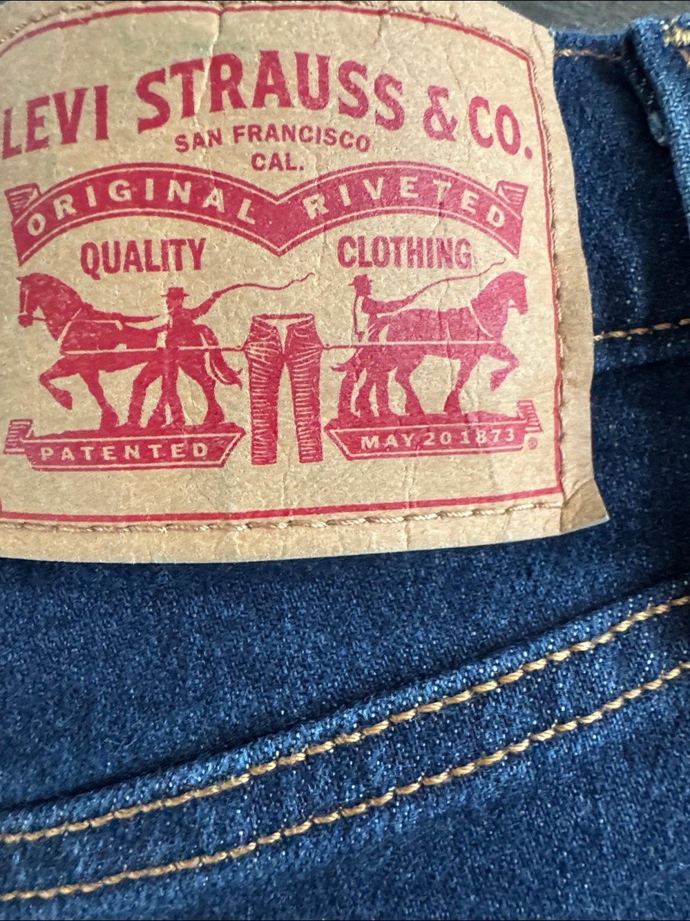 Levi’s Ribcage straight jeans size 25 - Picture 6 of 8
